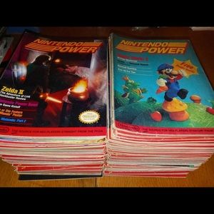 Nintendo power magazine collection